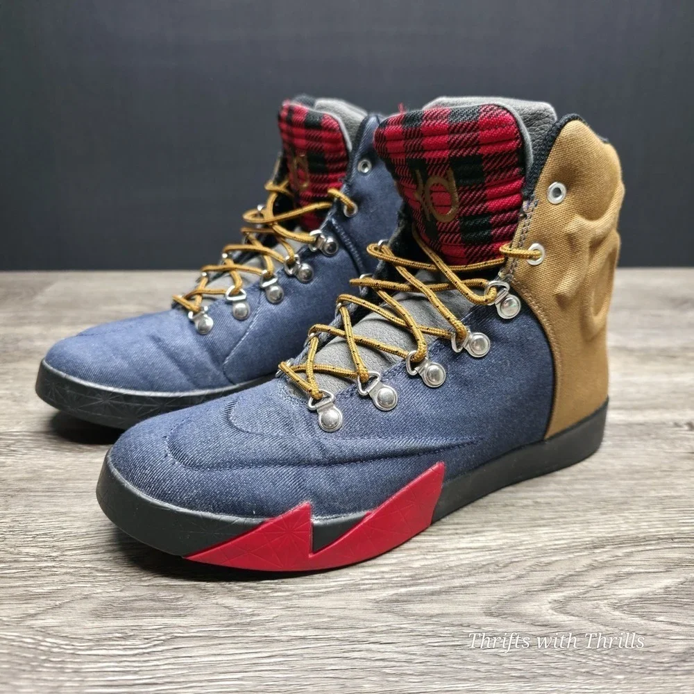 Nike KD VI (6) - Lifestyle QS‎ 621177-400 -  Denim/Ale Brown - Men's Size 8.5